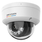 [ColorVu 3.0 + MD 3.0] Domo IP 6 Megapixel / Lente 2.8 mm / 30 mts IR + 30 mts Luz Blanca / Micrófono Integrado / Motion Detection 3.0 / Exterior IP67 / IK08 / dWDR / PoE / Micro SD