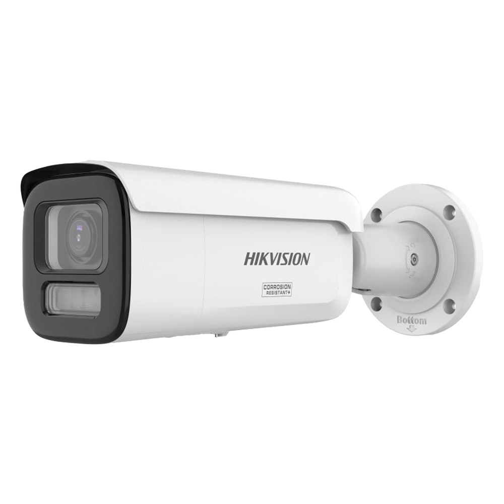 [Dual Light + ColorVu 3.0 + HikAI] Bala IP 8 Megapixel / Lente Mot. 2.8 a 12 mm / 60 mts IR + Luz Blanca / Exterior IP67 / WDR 130 dB / ACUSENSE 3.0 / Metal / NEMA 4X / ACUSEEK