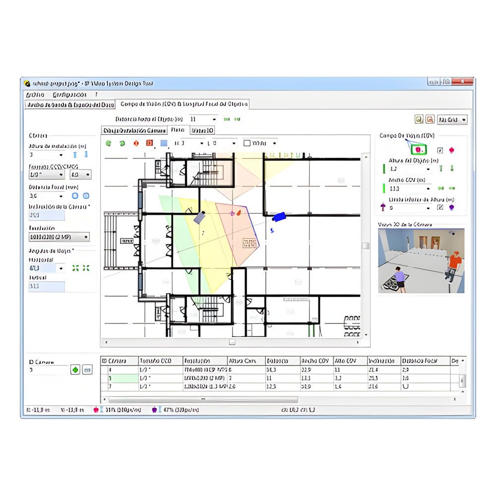 IP Video System Design PROFESSIONAL Tool / Software de Diseño para el Sistema de Vídeo IP / Hasta 64 Cámaras por Proyecto