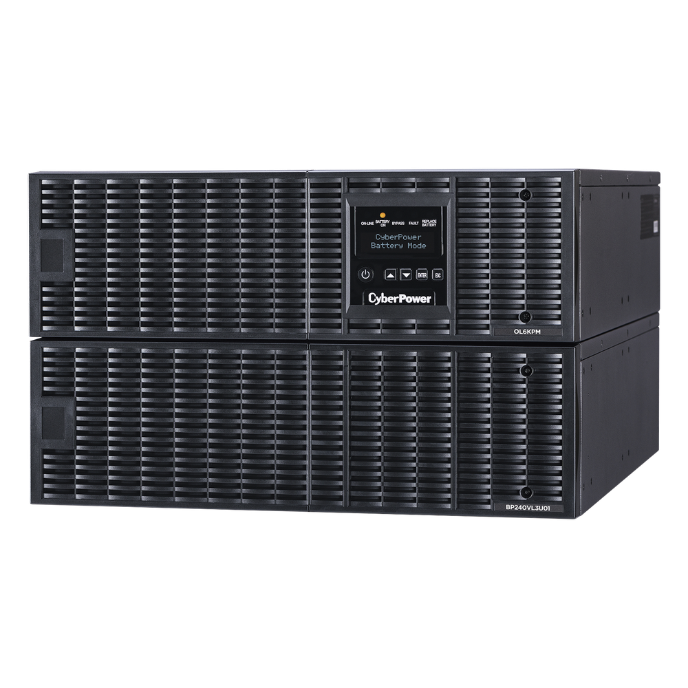 UPS de 6000 VA/5400 W, Online Doble Conversión, 200 - 240 Vac de Entrada NEMA L6-30P, Onda Senoidal Pura, Torre o Rack de 6 UR, Con 2 Tomas NEMA L6-20R y 2 NEMA L6-30R