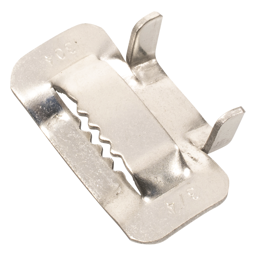 Hebilla de Acero Inoxidable T, 3/4", 100 piezas