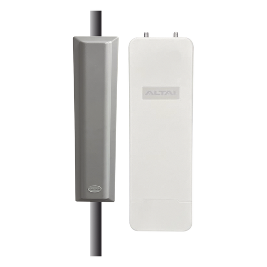 Super Kit WiFi y PTMP para WISP en 2.4 GHz, Cobertura de Hasta 500 m, Antena Sectorial de 15 dBi con 100º de Apertura, Hasta 800 mW de Potencia, Carcasa IP55, Administración en Nube Gratis con INSIGHTS