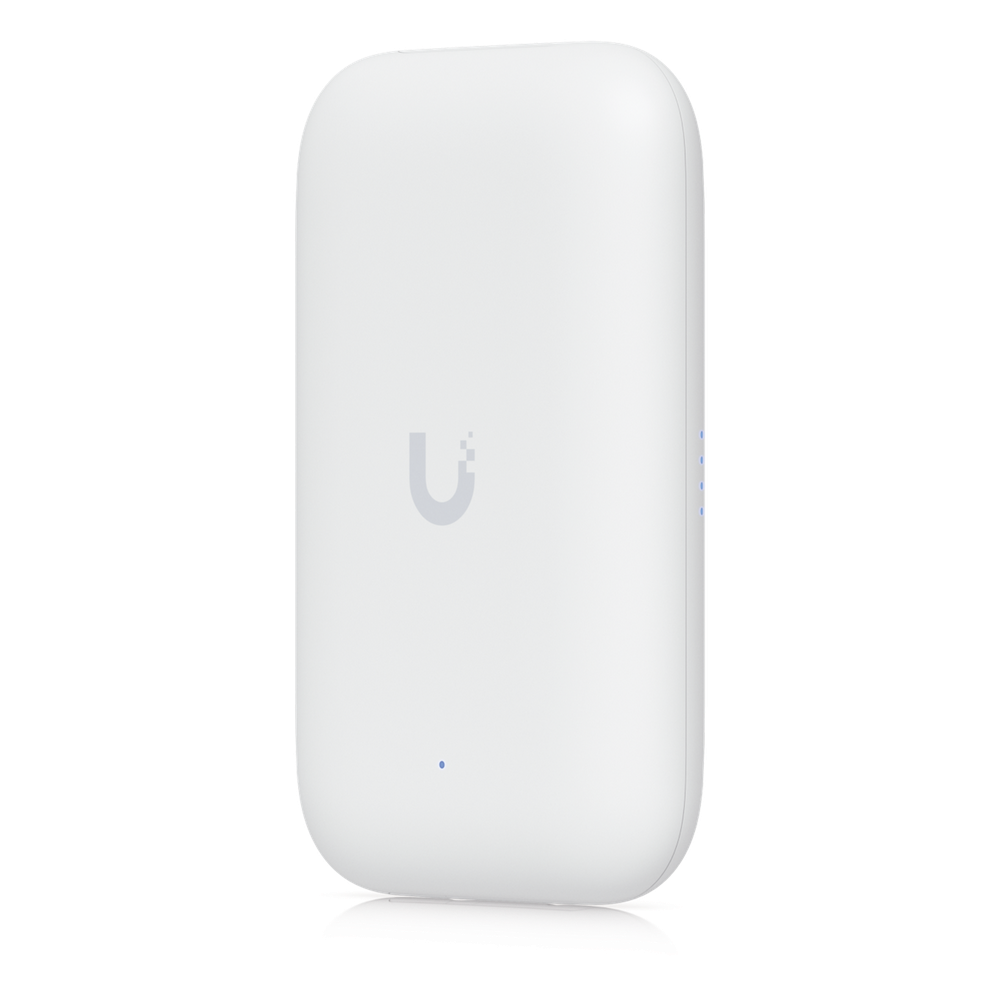 Access Point UniFi UK Ultra Navaja Suiza WiFi 5, MU-MIMO 2x2, instalación flexible, antena sectorial integrada, (2) conectores RP-SMA para antenas omnidireccionales externas, para interior o exterior (IPX6)
