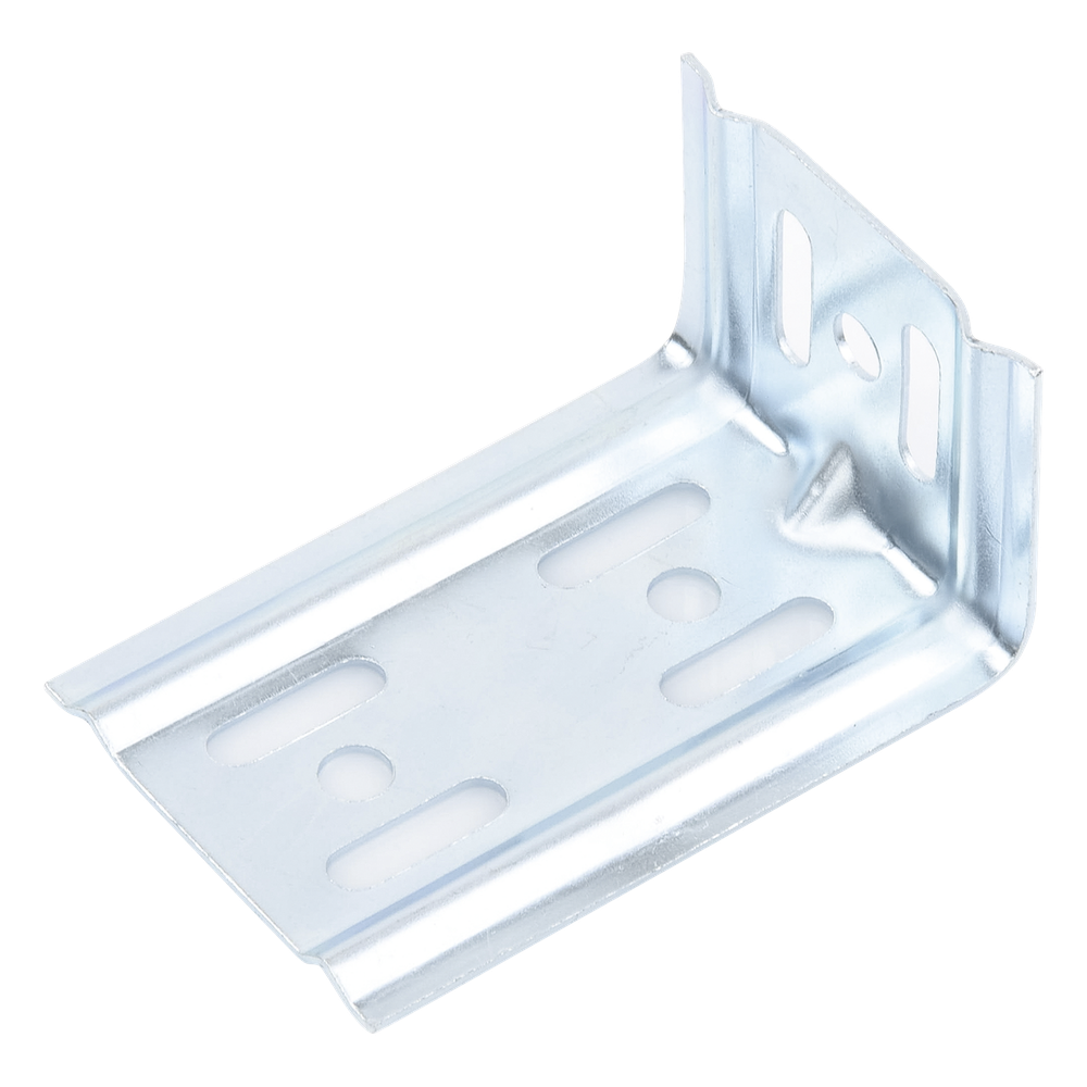 Ménsula económica, para montaje en pared, para anchos de charola de 100mm, con acabado Electro Zinc
