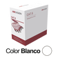Bobina de Cable UTP 305 Metros (1000 Pies) / Cat 6 (24 AWG) / Color Blanco / PVC (CM) / Uso en Interior / CCA (Cobre con Aluminio) / Aplicaciones de CCTV y Redes de Datos