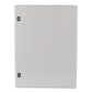 Gabinete de Acero, Nema 4 -IP 65 de 60 x 80 x 30 cm con Platina.