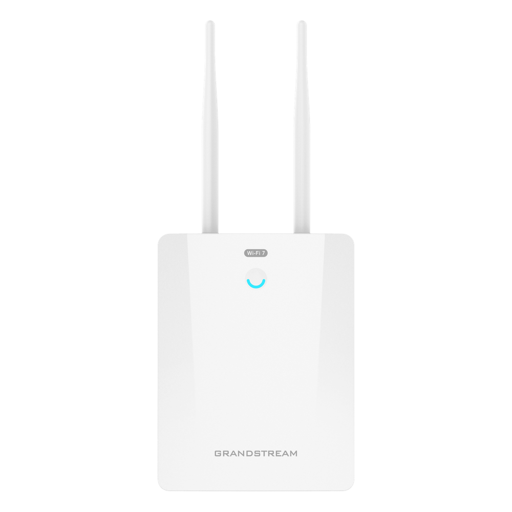 Punto de Acceso / Wi-Fi 7 / 3.6 Gbps / Largo Alcance 350 metros / IP66 / MIMO 2x2:2 / 256 Clientes / PoE+ / Puerto 2.5G y SFP 2.5G / MLO / 4096-QAM