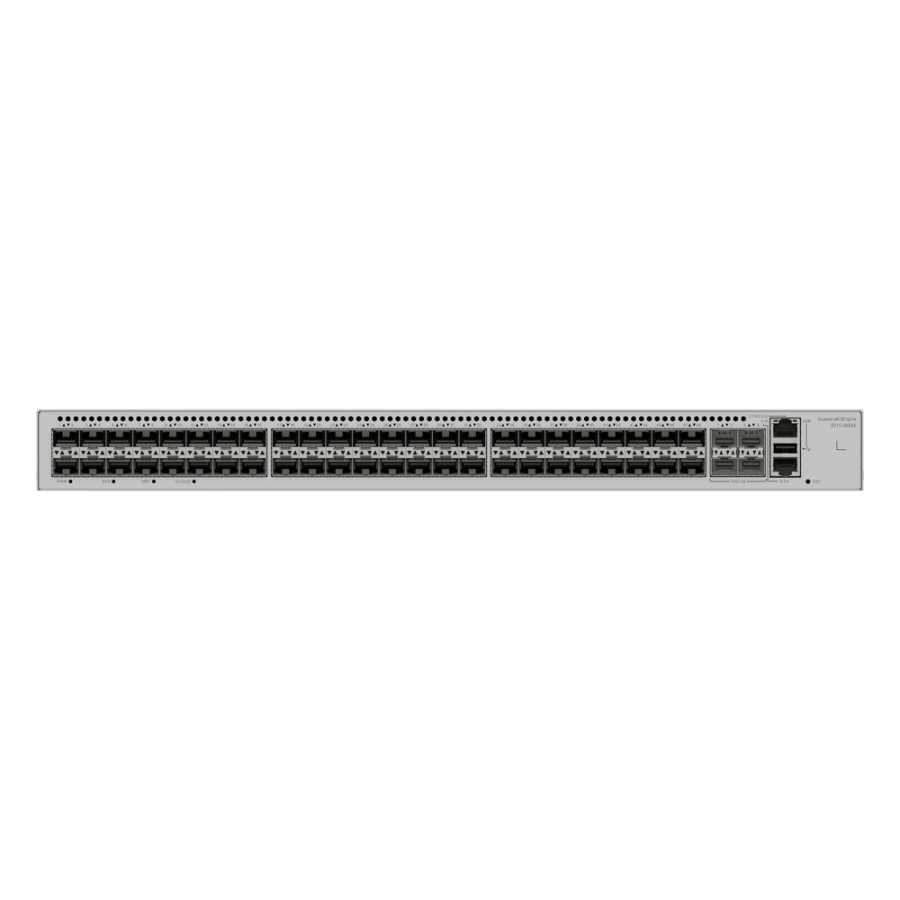 Switch eKit Core/Distribución Administrable Capa 3 / 48 puertos SFP de 1 Gbps + 4 Puertos SFP+ de 10 Gbps / Soporta iStack / Capacidad de Conmutación de 176 Gbps / Gestión Gratuita desde la Nube / Libre de Licenciamiento