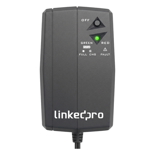 UPS de CD 25 W / Entrada 120 Vca / Salida 12 Vcd / Clavija NEMA 5-15P de entrada / Batería de Litio