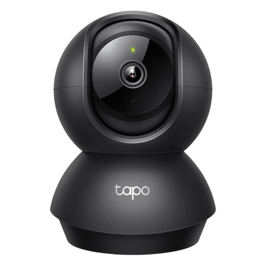 Cámara PTZ Wi-Fi Hogar / 1080p Full HD / Visión Nocturna 12 m (39.4 ft) / Detección de Personas y Llanto de Bebé / Seguimiento Automático / Audio Bidireccional / Almacenamiento microSD hasta 512 GB / Compatible Alexa y G