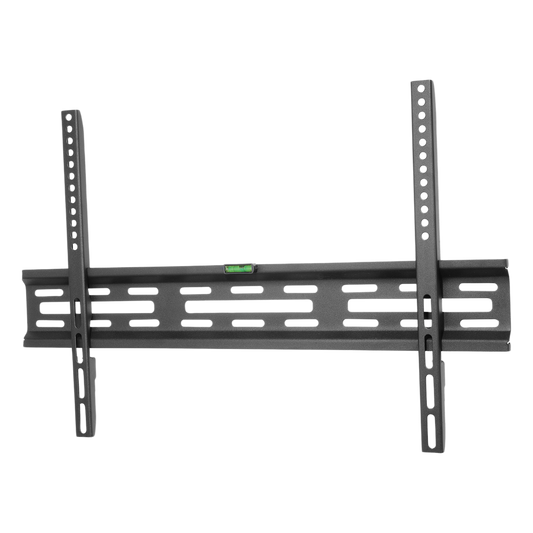 Soporte de Pared plano para pantallas de 40 hasta 75 pulgadas / soporte VESA desde 200x200 hasta 400x400 / Carga Máxima 49.9 kg (110 lb) / Perfil Ultra Delgado 24 mm / Acabado Resistente