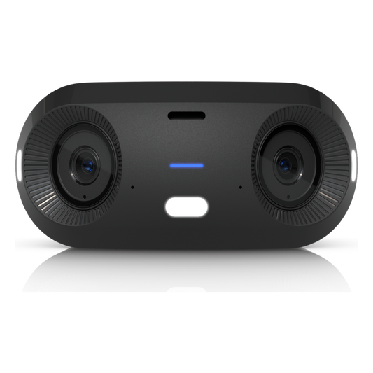 UniFi Protect G6 180 – Cámara PoE+ Dual Sensor de 16 MP para Interior/Exterior con Motor de IA Multi-TOPS y Cobertura Panorámica de 180°