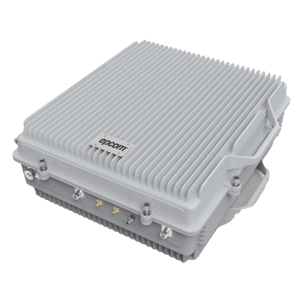 (HASTA 4 KILÓMETROS) Amplificador de Señal Celular 4G de ALTA POTENCIA: Especial para Crear una Zona Celular en Áreas Rurales o Comunidades Alejadas. 95 dB de Ganancia, 20 Watts de Potencia, 1700/2100 MHz.