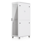 UACC Rack Cabinet 42U (600 × 1000 mm) – Gabinete de Piso Totalmente Ensamblado con Ventiladores Integrados, Paneles Removibles, Ruedas con Seguro y Puerta Frontal de Vidrio Templado