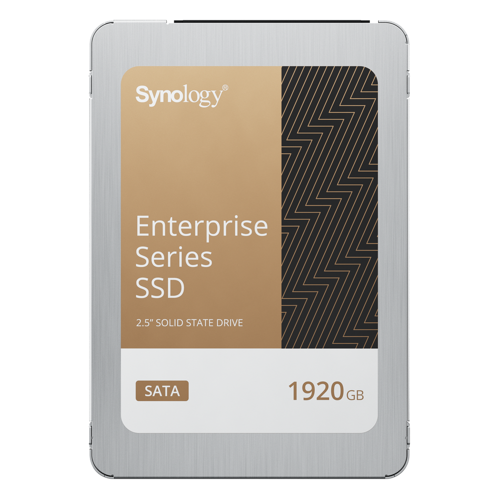SSD SATA de 2,5" Serie Enterprise | 1920 GB | Alto Rendimiento Estable 50.000 IOPS | Resistencia Empresarial 10.000 TBW | Protección de Datos Integral | Análisis de Vida Útil | Compatibilidad con Synology DSM.