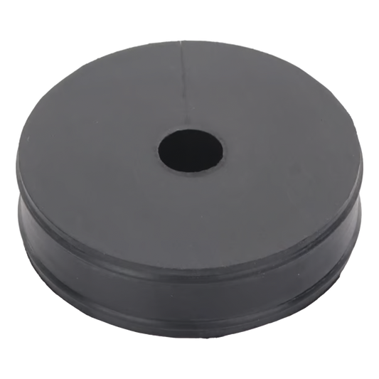 Inserto de Caucho de 4" Con Un Orificio para Cable de 1/2 in