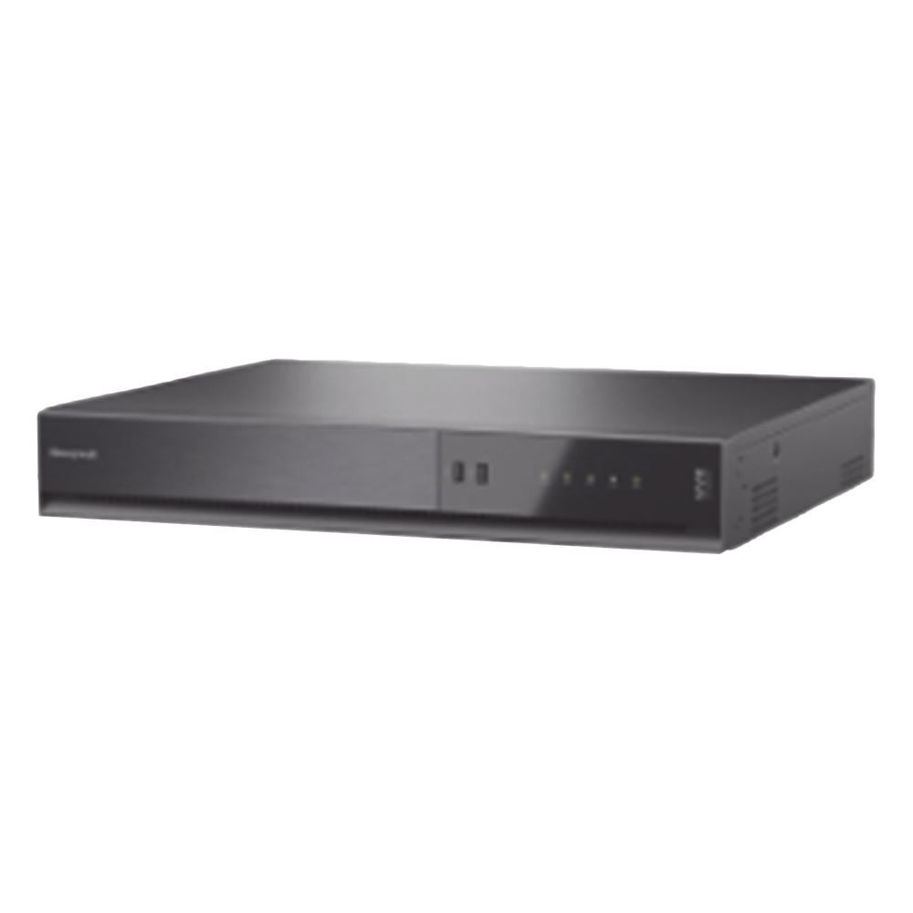 Grabador de video en red (NVR) de 32 canales IP con 16 puertos PoE+, resolución 4K y compatibilidad con analíticos de cámaras Serie 35