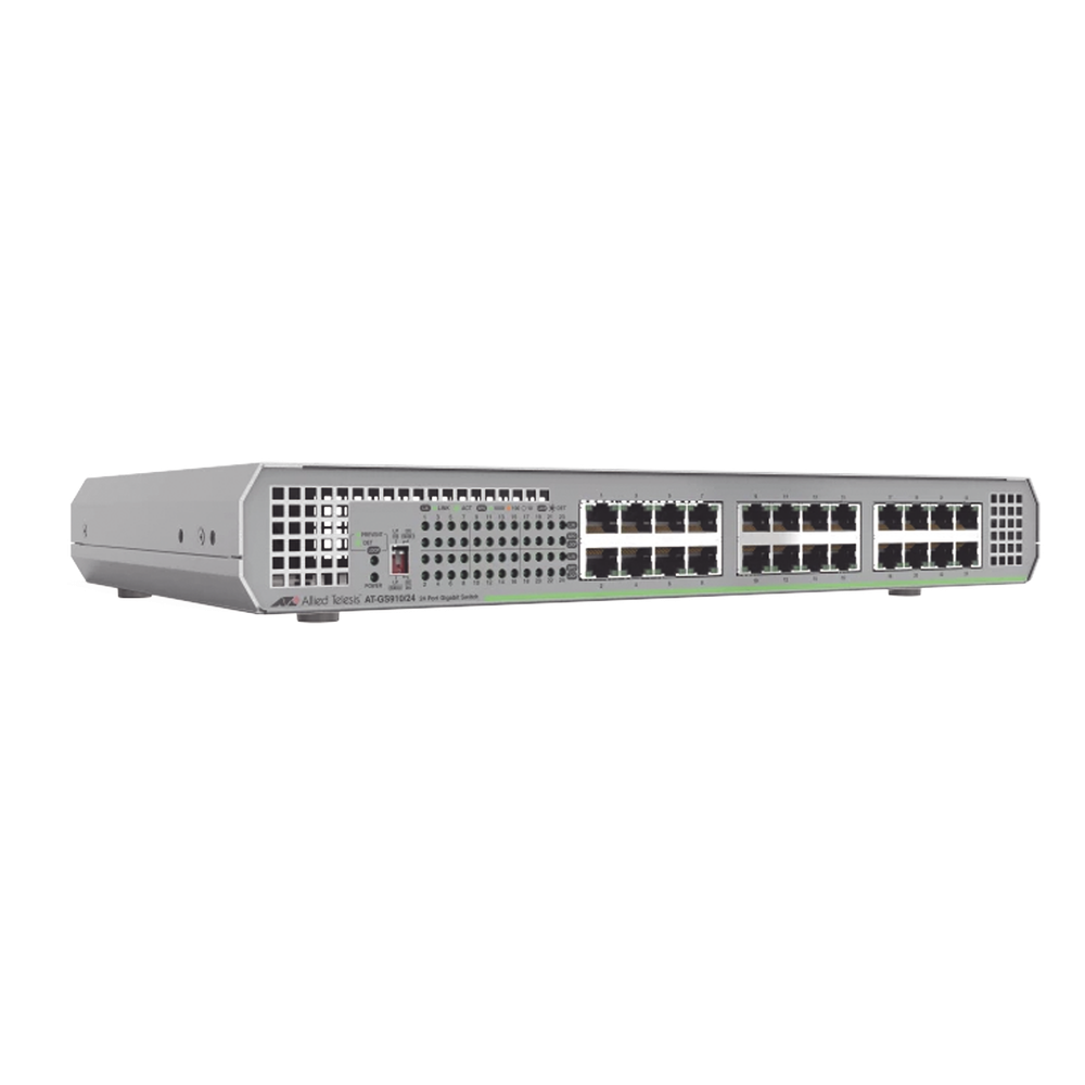 Switch Gigabit Ethernet no administrado 24 puertos 10/100/1000 Mbps