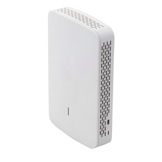 Punto de Acceso Empresarial Wi-Fi 6 / Con diseño para Pared / 3 Puertos Gigabit (1 con Salida PoE) / Doble banda en ( 2.4 y 5 GHz) / Hasta 2.5 Gbps / Gestión desde la Nube / Alimentación PoE af