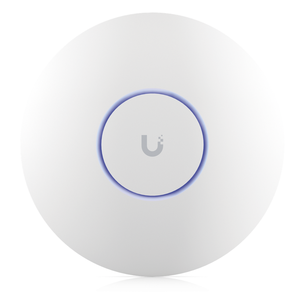 Punto de Acceso UniFi WiFi 6E Enterprise, alta densidad, hasta 600 usuarios, Mu-MIMO 4x4, bandas 2.4/5/6 Ghz, (1) puerto RJ45 2.5G (POE+ no incluido)