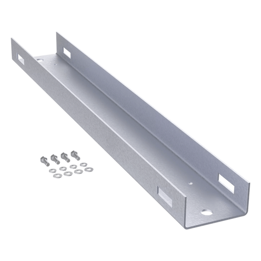 Montaje de Poste Para Gabinetes OSP ComLine de 900 mm de alto (18 UR), De Aluminio, Color Negro