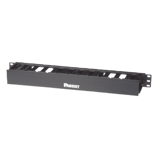 Organizador de Cables Horizontal PatchLink, Sencillo (Solo Frontal), Para Rack de 19in, 1UR