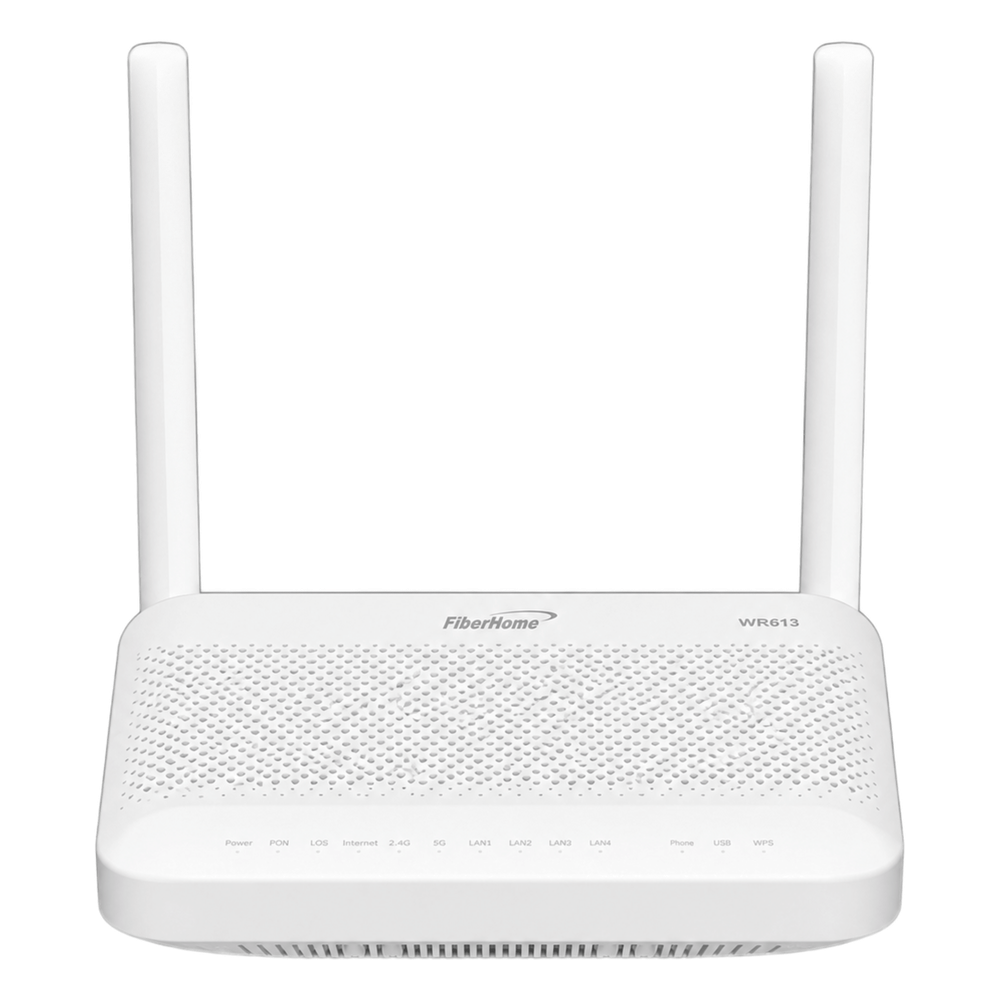 ONU GPON Wi-Fi 7 BE3600 (2.4/5 GHz), Compatible con OLT de Terceros, 1 Puerto 2.5GE + 3 Puertos GE, 1 POTS , 1 USB 2.0