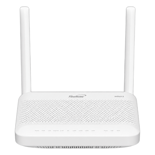 ONU GPON Wi-Fi 7 BE3600 (2.4/5 GHz), Compatible con OLT de Terceros, 1 Puerto 2.5GE + 3 Puertos GE, 1 POTS , 1 USB 2.0