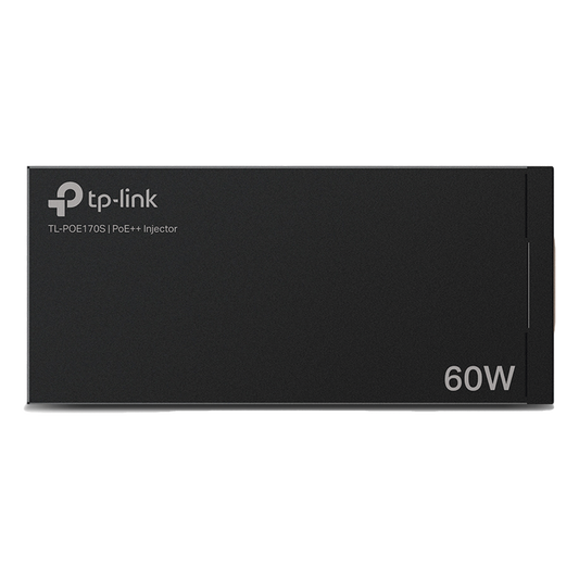 Inyector PoE++ (60W) / Gigabit 802.3 af/at/bt / 2 puerto 10/100/1000 Mbps / Plug and Play / Fuente alimientación Integrada