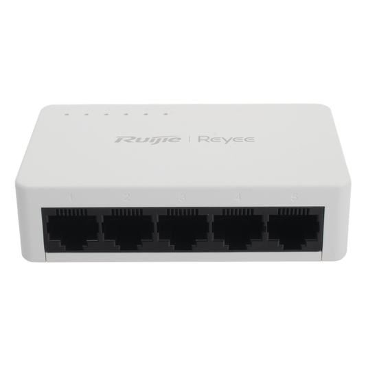 Switch no administrable, Visible en la Topología de la Nube, 5 puertos 10/100 Mbps