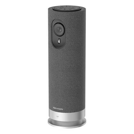 Cámara de Videoconferencia Portátil / Resolución de 2 Megapixel (Full HD) / 4 Micrófonos / Altavoz 5 W / Conexión USB / Control Remoto / Plug and Play  / Movimiento PTZ