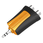 Conector Estéreo | 3.5 mm - 2 x conector Hembra RCA | Adaptador de Carcasa de Plástico
