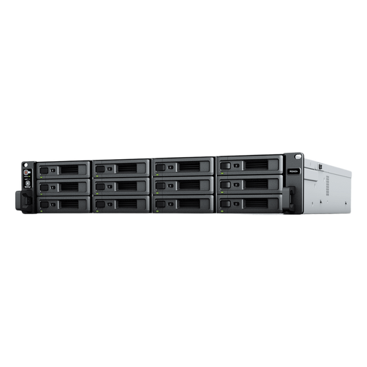 Servidor de Almacenamiento RackStation RS2423+ | 12 Bahías | 2U | Hasta 216 TB | Rendimiento 3,500/1,700 MB/s | Expansión a 432 TB | 10GbE | Fuentes de Alimentación Duales | Alta Disponibilidad.
