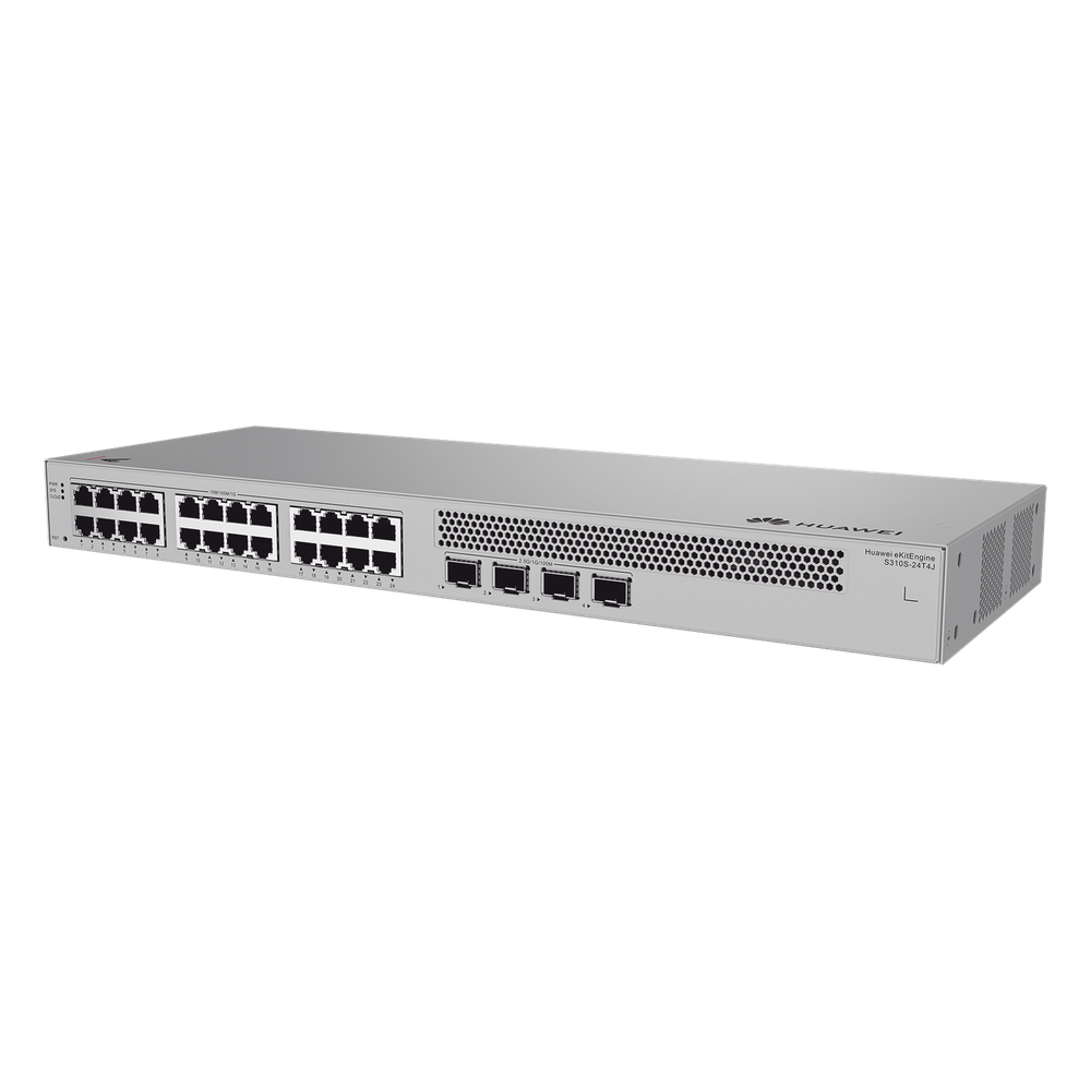 Switch de Acceso Gigabit Administrable Capa 2+ / 24 puertos 10/100/1000 Mbps / 4 Puertos 2.5GE SFP Uplink  / ERPS / Rutas Estáticas / Administración Nube Gratis