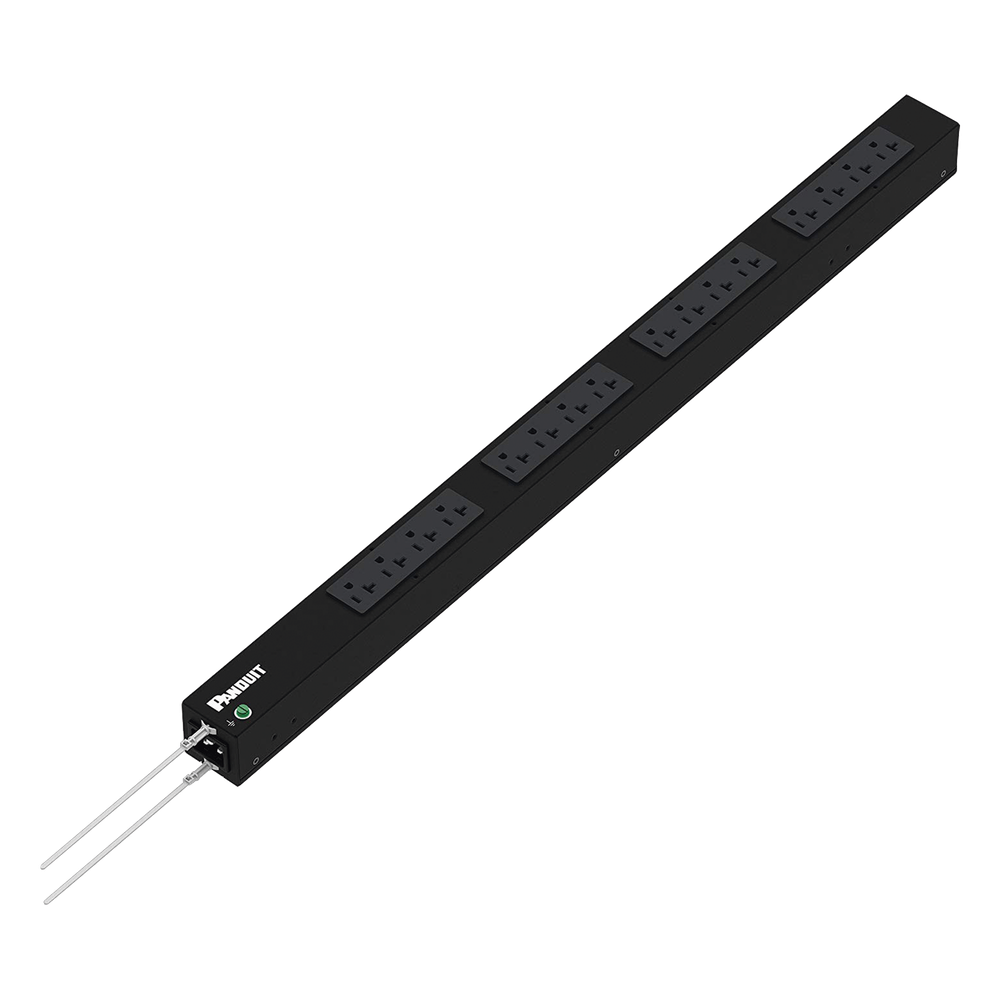 PDU Básico para Distribución de Energía, Enchufe de Entrada NEMA 5-15P, Con 16 Contactos NEMA 5-20R, de Instalación Vertical, 15 Amp, 120 Vca