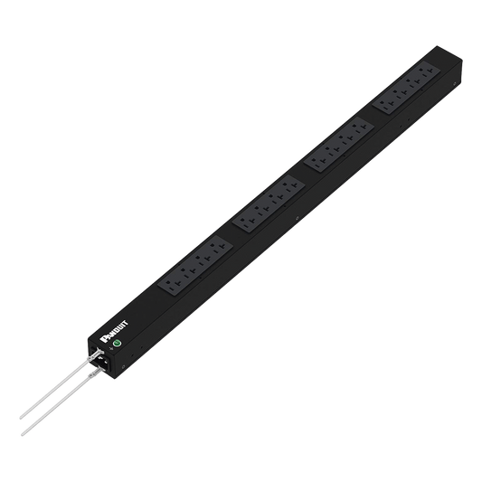 PDU Básico para Distribución de Energía, Enchufe de Entrada NEMA 5-15P, Con 16 Contactos NEMA 5-20R, de Instalación Vertical, 15 Amp, 120 Vca