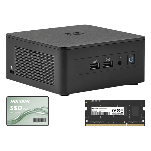 Kit / Mini PC NUC Barebone / Core I7 /bluetooth / Incluye memoria 16GB / Incluye 512 SSD / No incluye sistema operativo