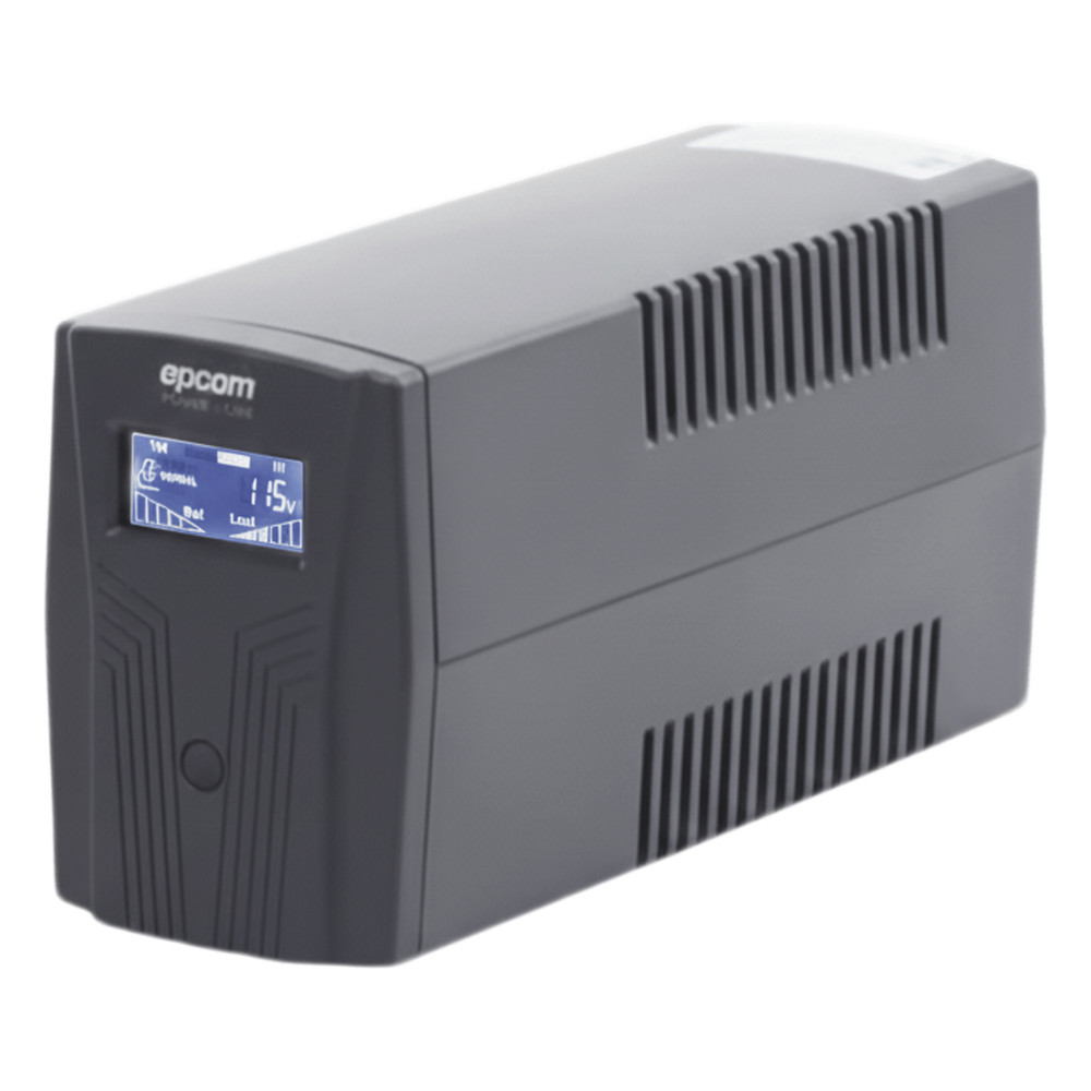UPS de 850VA/510W / Topología Línea Interactiva / Entrada y Salida 120 Vca / Clavija NEMA 5-15P / 6 Tomas NEMA 5-15R / Sin RJ11 ni RJ45