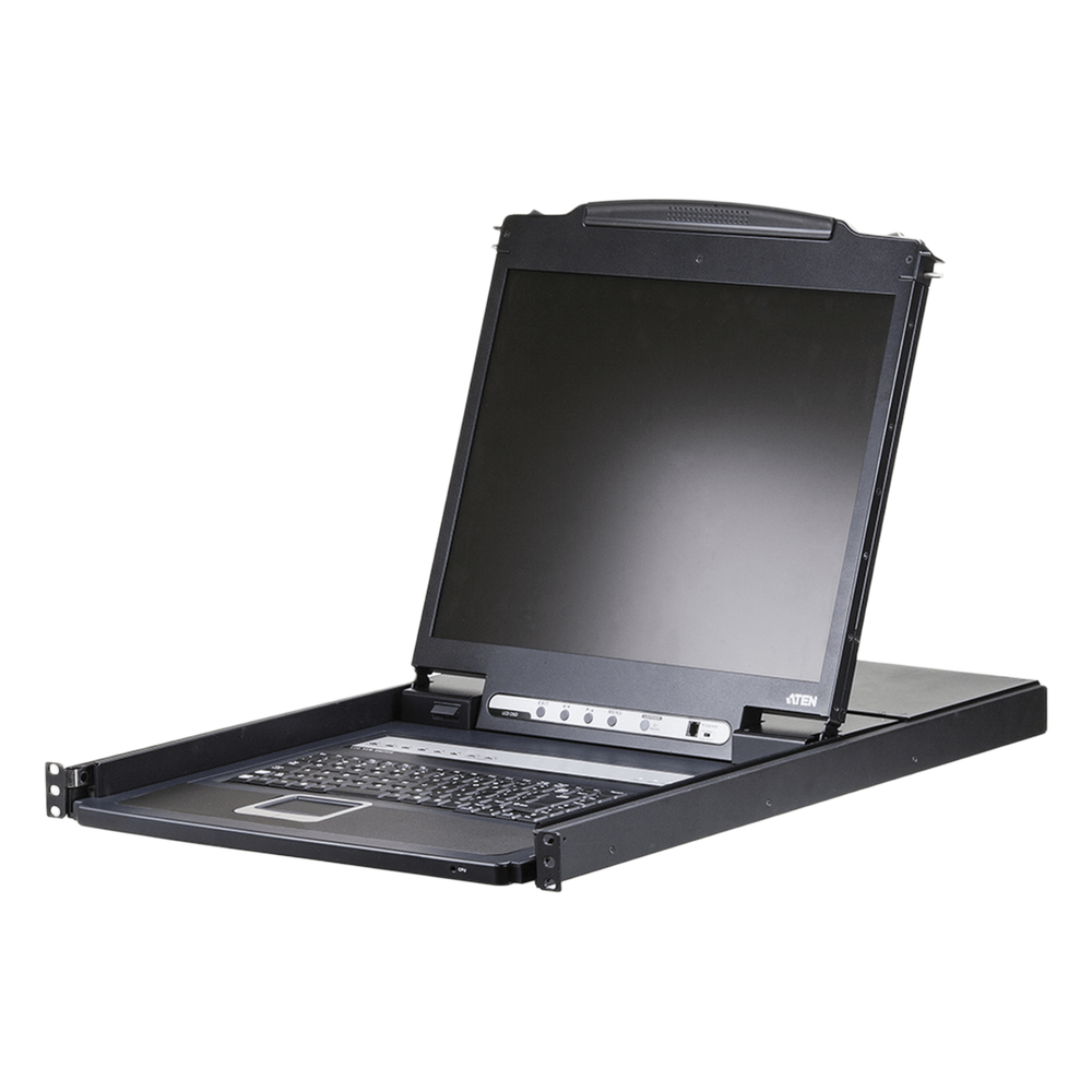 Conmutador KVM | LCD de riel único | VGA PS/2 | USB de 8 puertos