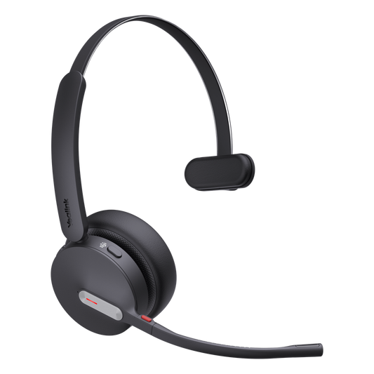 Diadema Inalambrica BH70-Mono-Teams USB C/A Optimizada para Microsoft Teams con Tecnología de Captura Precisa de Voz