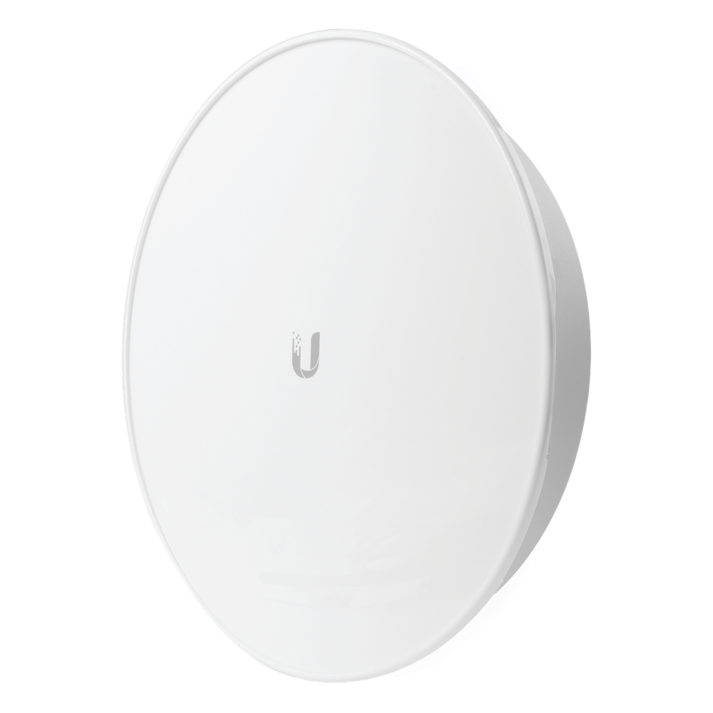 PowerBeam airMAX AC ISO Gen2 hasta 450 Mbps, 5 GHz (5150 - 5875 MHz) con antena integrada de 25 dBi con aislamiento RF y radomo incluido