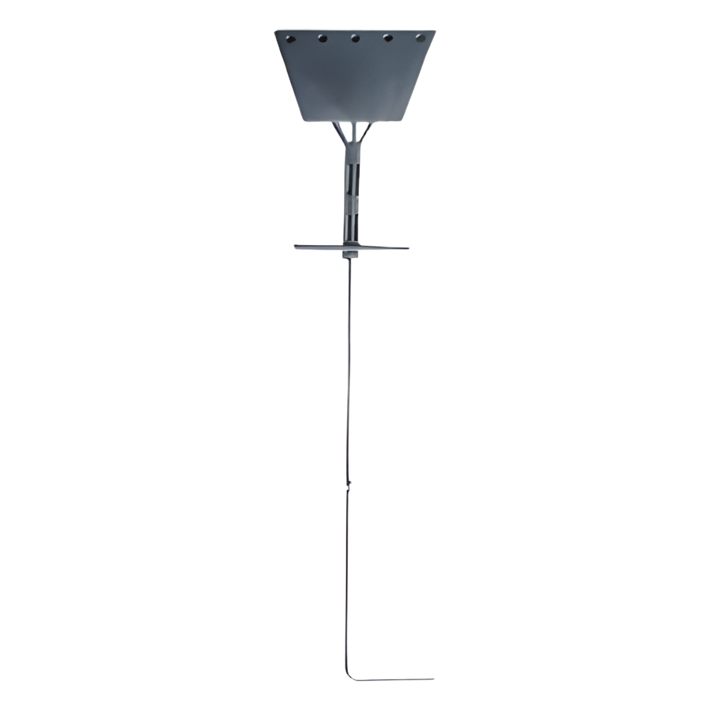 Ancla tipo Paleta con Redondo 3/4", placa de 1/2", 195 cm de Largo, Galvanizado por Inmersión en Caliente.