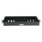 Organizador de Cables Horizontal PatchLink, Doble (Frontal y Posterior), Para Rack de 19in, 1UR