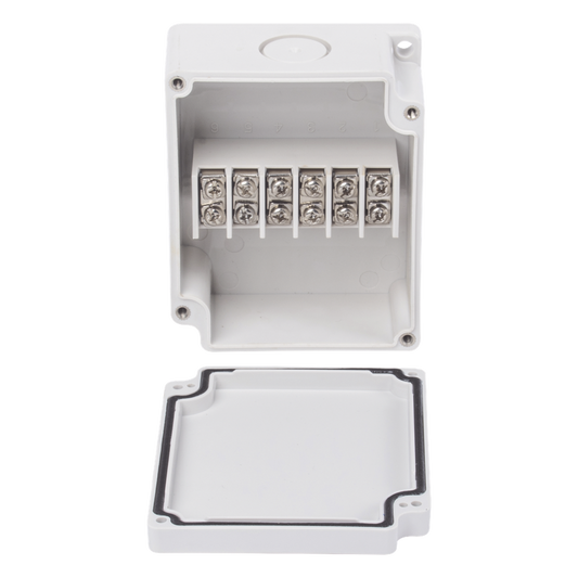 Cajas de Interconexión  con 6 Terminales. De 91 x 75 x 43 mm