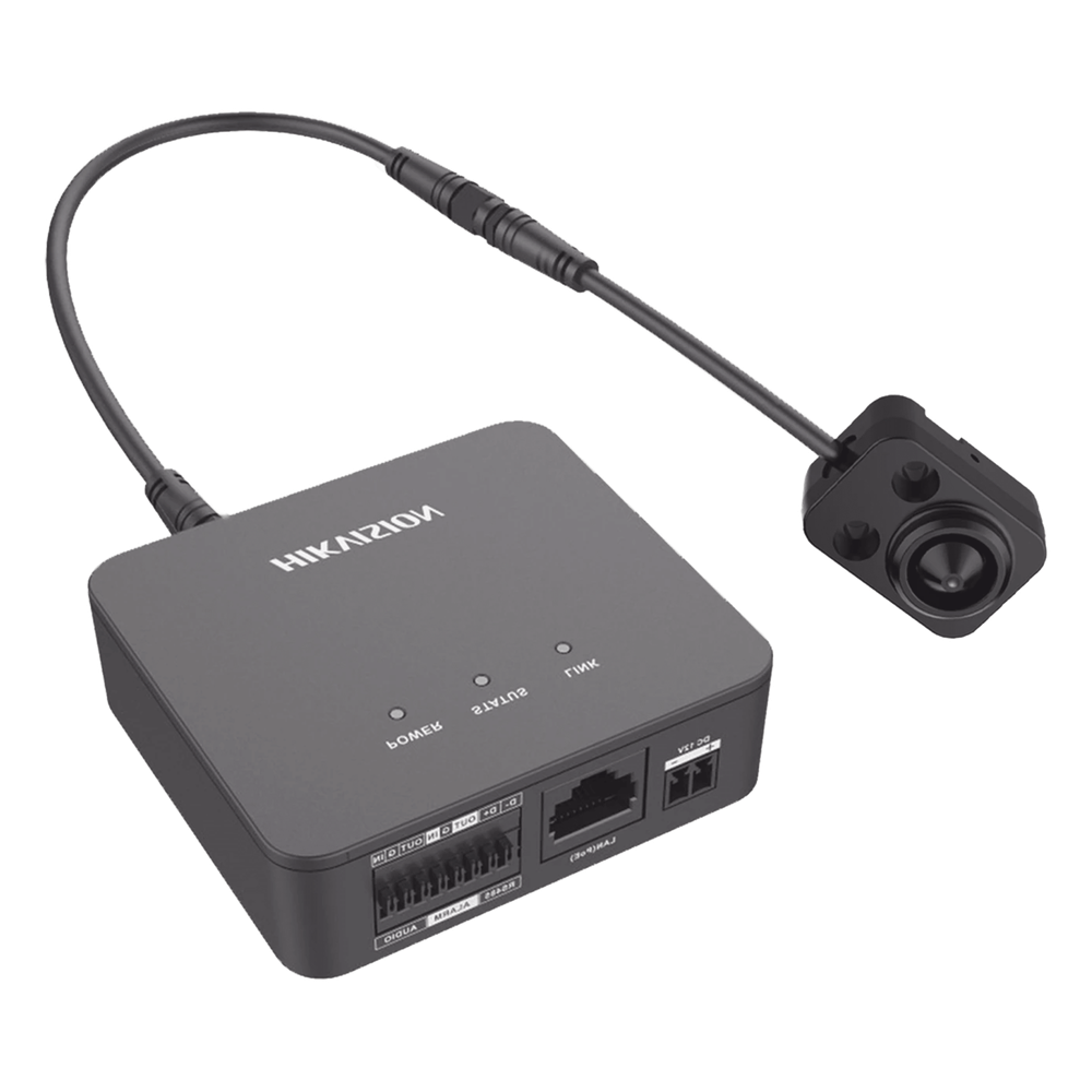 Pinhole IP 2 Megapixel / Lente 2.8 mm / 2 Mts Cable / PoE / Ideal para Cajeros Automáticos (ATM) / WDR / Micro SD / Cámara Tipo Block