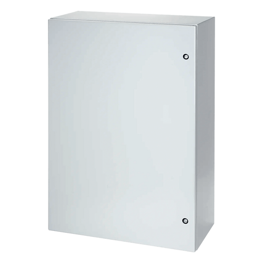 Gabinete Eléctrico de Control (Línea Concept) de 610 x 610 x 203 mm NEMA 4/12, Acero Color Gris Claro