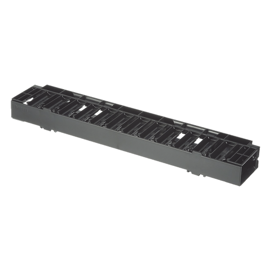 Organizador de Cables Horizontal NetManager, Sencillo (Solo Frontal), Para Rack de 19in, 1UR