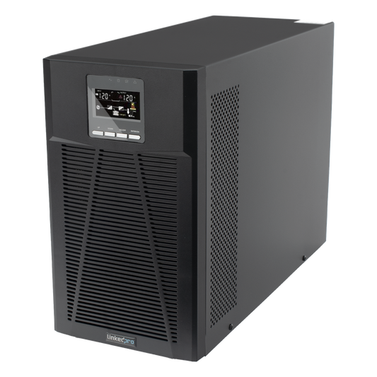 UPS 3000VA / 2700W Online Doble Conversión /Sin Cable de Alimentación/ 4 tomas 5-15R / Regulación de Voltaje / Protección RJ45