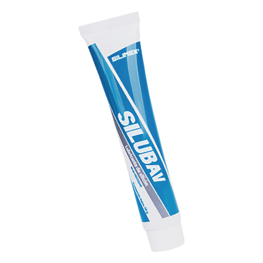Lubricante de silicón dieléctrico de alta viscosidad , soporte de -10 hasta 80ºC, para mecanismos de alta fricción, tubo 28 grs