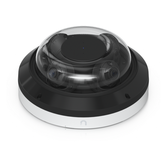 Cámara Multisensor AI de 32 MP con 4 Lentes Ajustables, Zoom Óptico 2.33×, Cobertura IR 360°, Motor AI Multi-TOPS y Alimentación PoE++ para Monitoreo de Amplia Cobertura